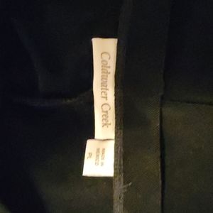 Maxi skirt, Coldwater Creek Destinations travel, size PL, black